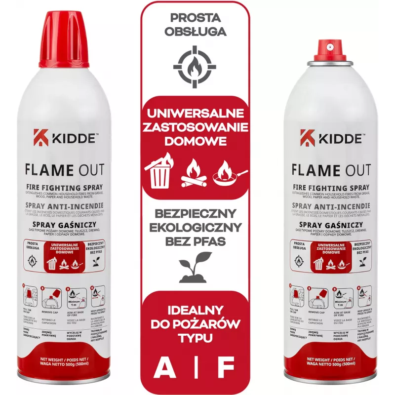 Kidde KFS-500 Flame Out Feuerlöschspray 500 ml