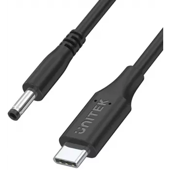 UNITEK USB-C auf DC Stromkabel für Lenovo 65W, 1,5m, Schwarz