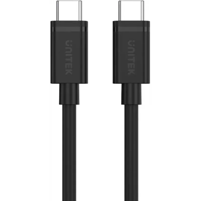 UNITEK USB-C auf USB-C Kabel 3m - Schwarz - USB 3.2 Gen 2 10Gbps 100W PD