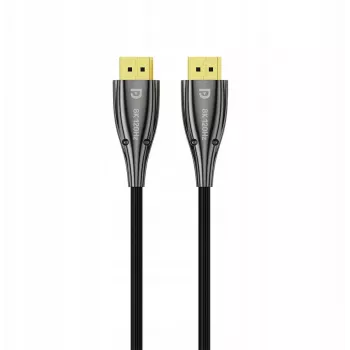 UNITEK Fiber Optic DisplayPort 2.1 Cable 8K 10m Black