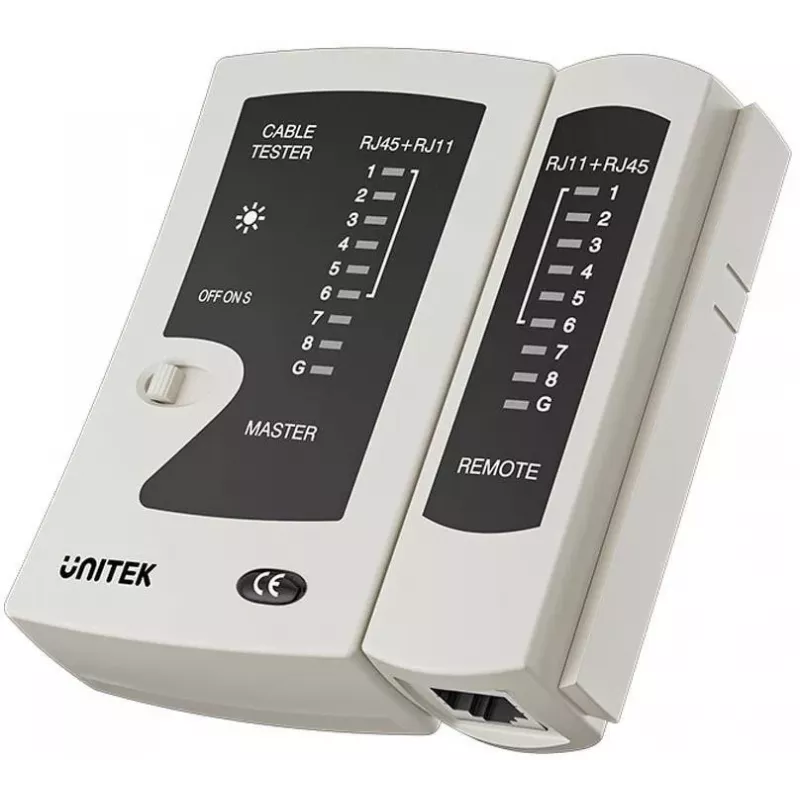 UNITEK RJ45/RJ11 Netzwerkkabeltester OT140AGY01