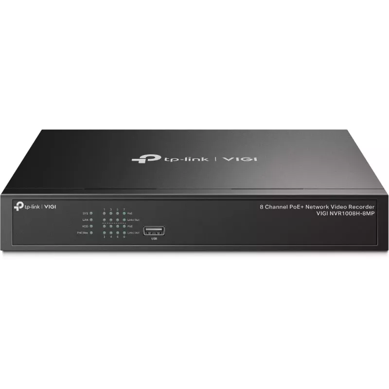 TP-Link VIGI 8-Kanal PoE+ Netzwerk-Videorekorder
