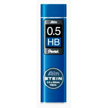 Pentel C275-HBO Mechanische Minen Nachfüllpackung - 0,5 mm - Blau - 40 Minen - Spenderröhrchen