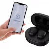 3MK FlowBuds 6.0 True Wireless Stereo (TWS) Bluetooth 5.3 In-Ear-Kopfhörer mit ENC-Mikrofon, IPX4, 35h Akku, USB-C, Schwarz