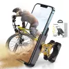 Wozinsky Metall Fahrrad-Handyhalterung für Roller, Schwarz (WBHBK3)