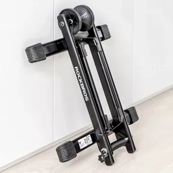 ROCKBROS Falt-Fahrradständer - Schwarz, Universal für 20-29 Zoll Räder, 25 kg Belastbarkeit