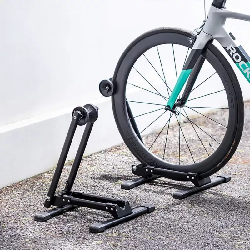 ROCKBROS Falt-Fahrradständer - Schwarz, Universal für 20-29 Zoll Räder, 25 kg Belastbarkeit