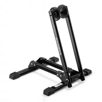 ROCKBROS Falt-Fahrradständer - Schwarz, Universal für 20-29 Zoll Räder, 25 kg Belastbarkeit
