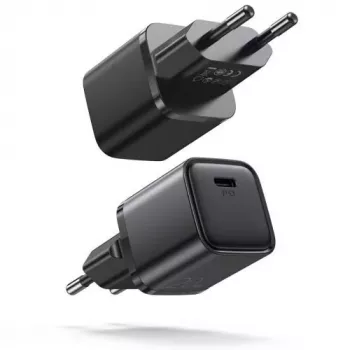 JOYROOM Fast Wall Charger USB-C 20W Power Delivery Quick Charge 3.0 AFC Black (L-P202)