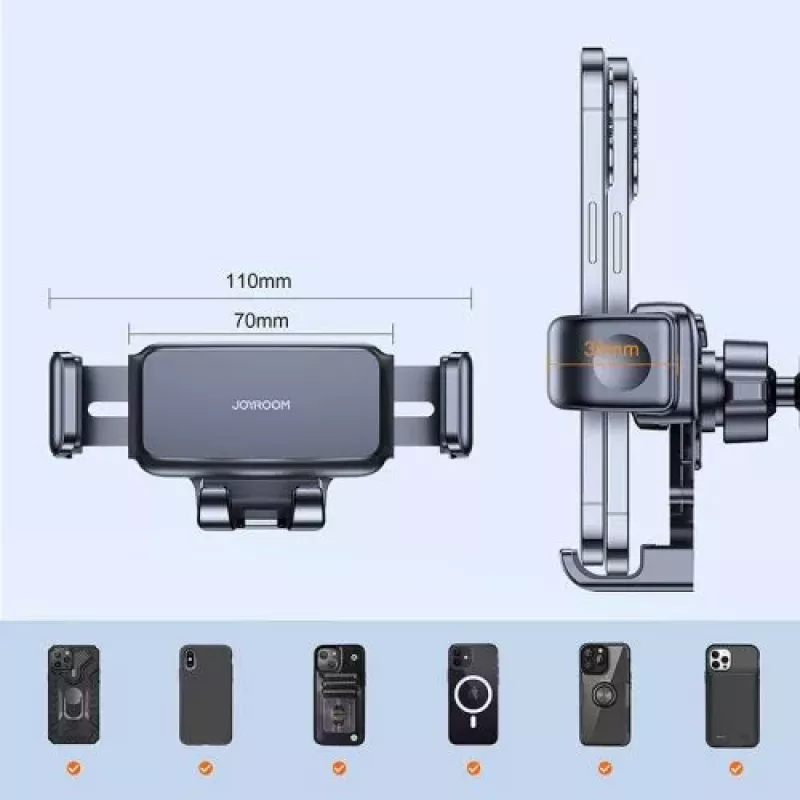 Joyroom Handyhalterung fürs Auto Armaturenbrett Schwarz (JR-ZS283)