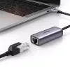 UGREEN USB-C auf RJ45 Gigabit Ethernet Adapter (Grau) - 40322 CM483