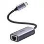 UGREEN USB-C auf RJ45 Gigabit Ethernet Adapter (Grau) - 40322 CM483