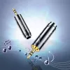 UGREEN 3.5mm auf 6.35mm Audio-Adapter (Stecker auf Buchse) Grau AV168