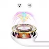Dudao X10S In-Ear Kabelgebundene Kopfhörer mit Mikrofon, 3,5 mm Klinke, 1,2 m Kabel, Weiß