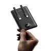 VEGER Powerbank C11 (W1170) PD QC3.0 22,5 W 10000 mAh mit integrierten USB-C- und Lightning-Kabeln, Schwarz