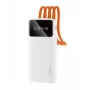 DUDAO K6Pro Power Bank 10000mAh 10W 4 Kabel Schwarz