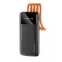 DUDAO K6Pro Powerbank 10000mAh 10W 4 Kabel Weiß