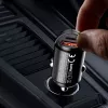 Dudao R3MAX 48W QC PD Mini Auto-Ladegerät - Schwarz