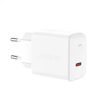 ACEFAST GaN USB-C Ladegerät 30W PD QC 3.0 AFC FCP Weiß (A21)