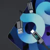 Dudao L7C USB-C auf USB-C 100W Kabel mit LED-Anzeige 1m - Schwarz