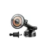 Dudao F12MAX+ Magnetischer kabelloser Auto-Ladehalter 15W mit MagSafe - Schwarz