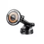 Dudao F12MAX+ Magnetischer kabelloser Auto-Ladehalter 15W mit MagSafe - Schwarz