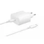 Samsung EP-TA845EWE + EP-DW767JWE 45W Reiseladegerät und USB-C auf USB-C Datenkabel Weiß (OOB Bulk)