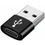 Gembird Cablexpert USB 2.0 Adapter USB-A Stecker auf USB-C Buchse Schwarz