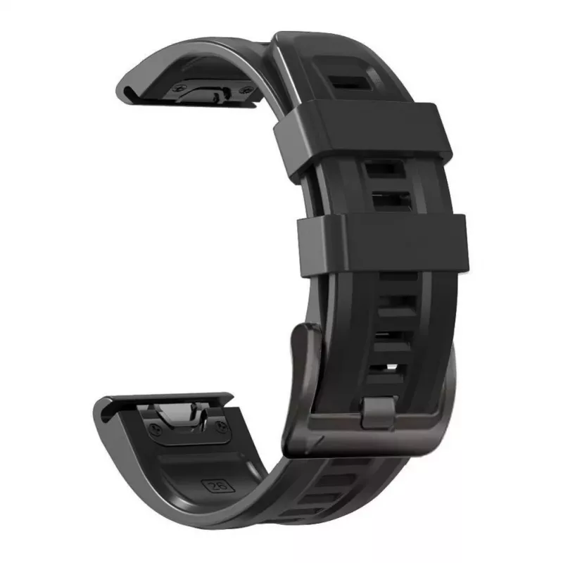 TECH-PROTECT ICONBAND Garmin Fenix 5 / 6 / 6 Pro / 7 Smartwatch-Armband - Schwarz