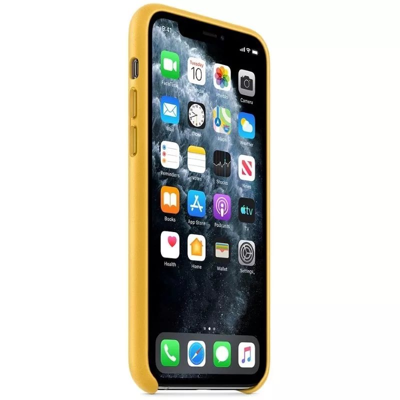 Apple iPhone 11 Pro Leder Case MWYA2ZM/A Meyer Lemon