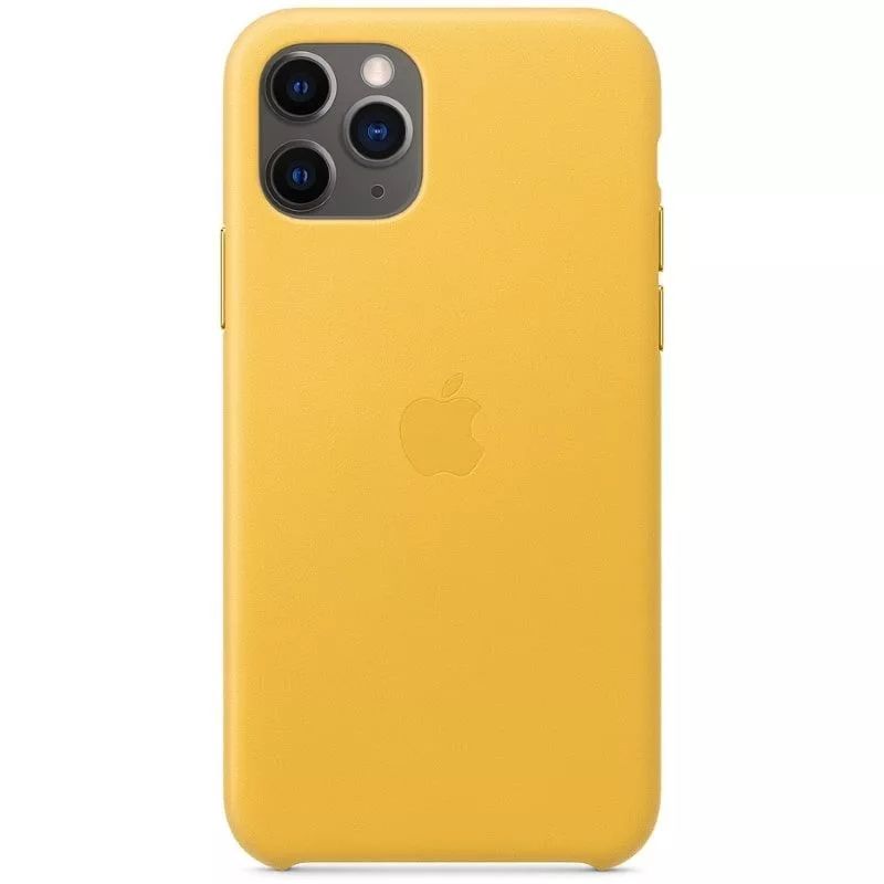 Apple iPhone 11 Pro Leder Case MWYA2ZM/A Meyer Lemon