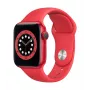 Apple Watch Series 6 GPS, 40mm Product (Red) Aluminium Gehäuse mit Sportarmband - Regular Red