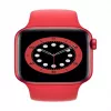Apple Watch Series 6 GPS 44mm PRODUCT (RED) Aluminium Gehäuse mit Sportarmband - Regular Red
