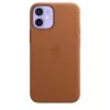 Apple Leder Case mit MagSafe für iPhone 12 mini California Poppy