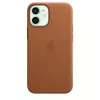 Apple Leder Case mit MagSafe für iPhone 12 mini California Poppy
