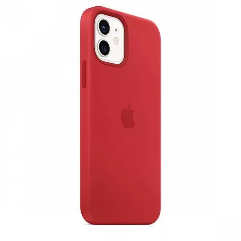 Apple Silicone Case with MagSafe für iPhone 12 mini Rot