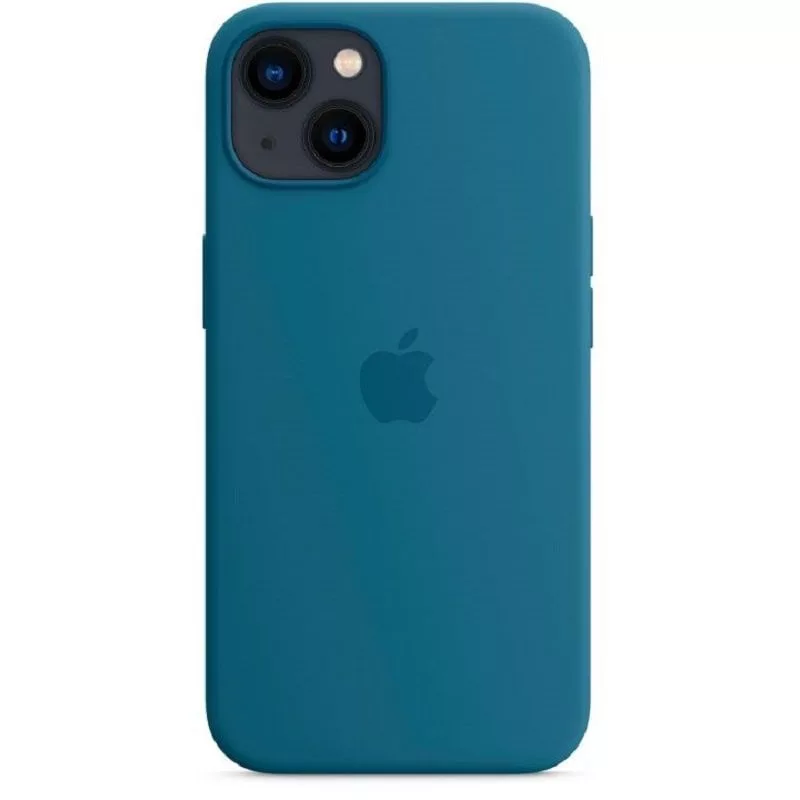 Apple iPhone 13 Silicone Case mit MagSafe Blauhäher