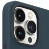 Apple iPhone 13 Pro Silikon Case mit MagSafe Abyss Blue