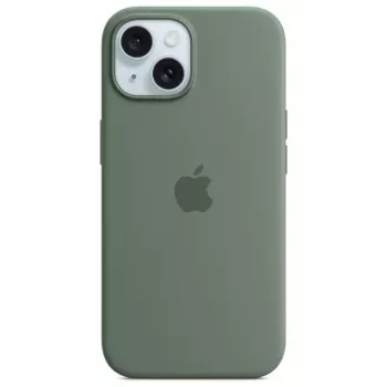 Apple iPhone 15 Silicone Case with MagSafe - Cypress