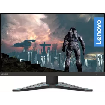 Lenovo G24-20 23.8 Zoll Full HD IPS Gaming Monitor, 144Hz, 1ms, AMD FreeSync Premium, Schwarz