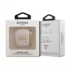 Guess Apple AirPods 1/2 Hülle 4G Script Metal Collection Pink