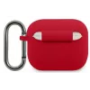 Lacoste Apple AirPods 3 Liquid Silicone Glossy Printing Logo Case Red