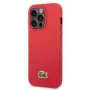 Lacoste Apple iPhone 14 Pro Iconic Petit Pique Logo Case Red