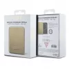 Guess Power Bank 5000mAh 15W MagSafe und normales Laden mit Metal Script Logo Gold