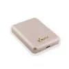 Guess Power Bank 5000mAh 15W MagSafe und normales Laden mit Metal Script Logo Gold