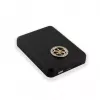 Guess Power Bank 5000mAh 15W MagSafe und normales Laden mit Strassed 4G Logo Schwarz