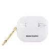 Hello Kitty Apple AirPods Pro Hülle Silikon 3D Kitty Kopf Weiß
