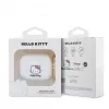 Hello Kitty Apple AirPods Pro Hülle Silikon 3D Kitty Kopf Weiß