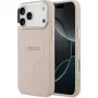 Guess Apple iPhone 17 Pro Max Silikonhülle mit MagSafe Classic Logo Pink