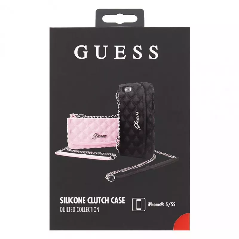 Apple Quilted Clutch Silikon-Hülle für iPhone 6 Pink
